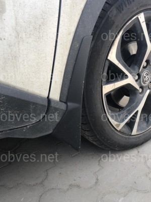 Брызговики Toyota CH-R 2016-2021 комплект 4 шт. Брызговики Toyota CH-R 2016-2021 комплект 4 шт.