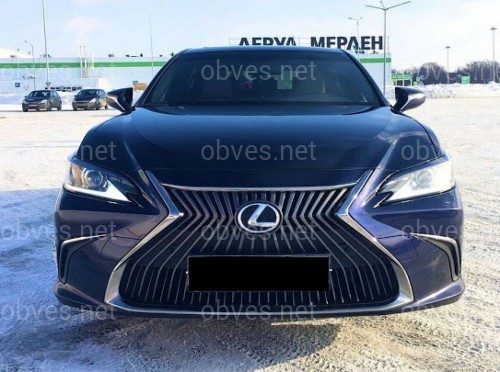 Бампер передний комплектный Lexus ES 2018-