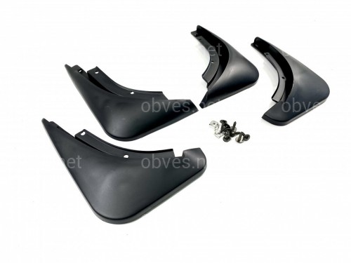 Брызговки Audi A8 2003-2009 комплект 4 шт.