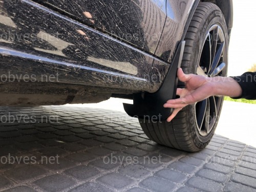 Брызговики Audi Q5 2009-2016 для авто в обвесе S-Line/SQ5 комплект 4 шт. Брызговики Audi Q5 2009-2016 для авто в обвесе S-Line/SQ5 комплект 4 шт.