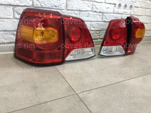 Задние фонари Toyota Land Cruiser 200 2007-2015 в стиле рестайлинг 2012- Задние фонари Toyota Land Cruiser 200 2007-2015 в стиле рестайлинг 2012-