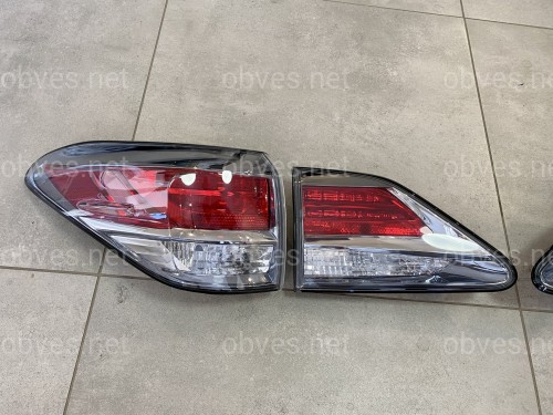 Задние фонари рестайлинговые Lexus Rx 2009-2015 4шт Задние фонари рестайлинговые Lexus Rx 2009-2015 4шт