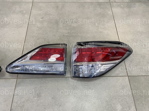 Задние фонари рестайлинговые Lexus Rx 2009-2015 4шт Задние фонари рестайлинговые Lexus Rx 2009-2015 4шт