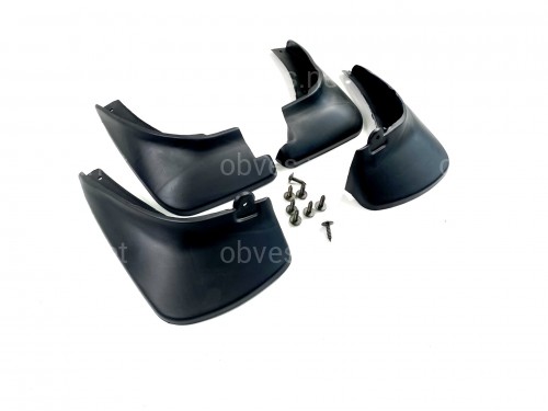 Брызговики Hyundai Accent 2006-2010 комплект 4 шт. Брызговики Hyundai Accent 2006-2010 комплект 4 шт.