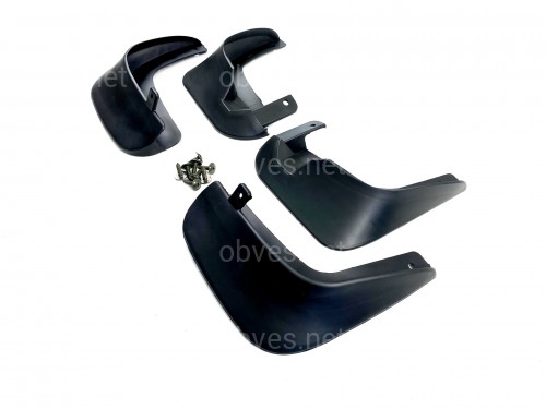 Брызговики Chevrolet Aveo T250 2006-2012 Sedan комплект 4 шт. Брызговики Chevrolet Aveo T250 2006-2012 Sedan комплект 4 шт.