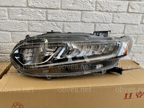Фара левая Led + галоген Honda Accord 10 2017+