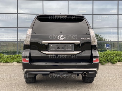 Комплект обвеса Lexus GX 460 2014-2021 серый цвет (юбки передняя и задняя, хром молдинг) Комплект обвеса Lexus GX 460 2014-2021 серый цвет (юбки передняя и задняя, хром молдинг)