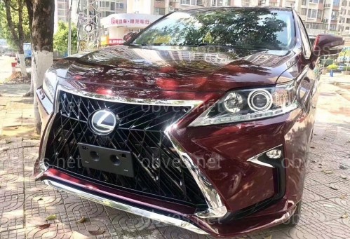 Обвес бампер передний Lexus RX 2012-2015 TRD в стиле 2016+