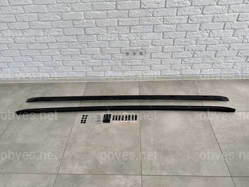 Рейлинги на крышу Lexus LX570 450d / Toyota LC 200 в стиле LX 2016 BLACK
