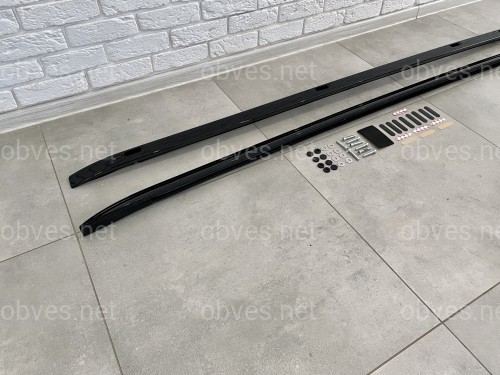 Рейлинги на крышу Lexus LX570 450d / Toyota LC 200 в стиле LX 2016 BLACK