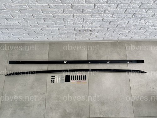 Рейлинги на крышу Lexus LX570 450d / Toyota LC 200 в стиле LX 2016 BLACK