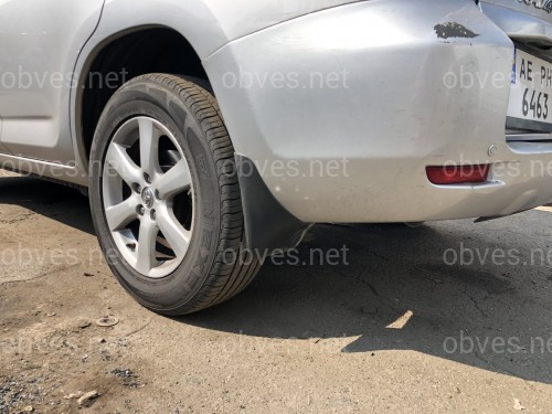 Брызговики Toyota Rav-4 2006-2012 комплект 4 шт. Брызговики Toyota Rav-4 2006-2012 комплект 4 шт.