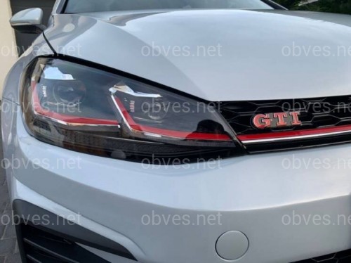 Фары Volkswagen Golf 7 2012-2016 в стиле GTI рестайлинг 7.5 Фары Volkswagen Golf 7 2012-2016 в стиле GTI рестайлинг 7.5