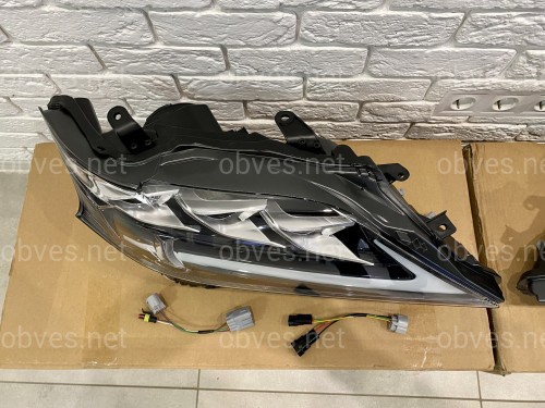 Фары Full LED 3 линзы Lexus RX 350 / 450H 2012-2015 в стиле рестайлинг 2020 Фары Full LED 3 линзы Lexus RX 350 / 450H 2012-2015 в стиле рестайлинг 2020