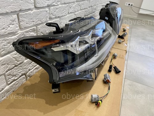 Фары Full LED 3 линзы Lexus RX 350 / 450H 2012-2015 в стиле рестайлинг 2020 Фары Full LED 3 линзы Lexus RX 350 / 450H 2012-2015 в стиле рестайлинг 2020
