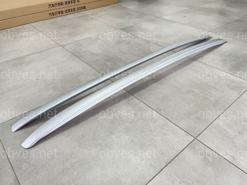Рейлинги на крышу Lexus NX 200/300 2014-2021 (абс пластик, монтаж на скотч)
