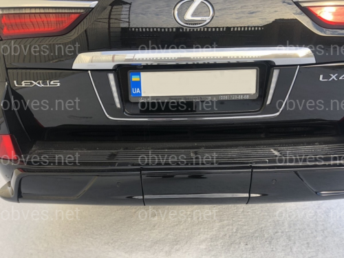 Обвес комплект TRD SUPERIOR  Lexus LX 570 450d  2015-2022 ABS пластик цвет черный