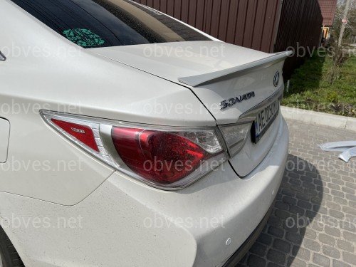 Спойлер лип Hyundai Sonata YF 2010-2015 ABS пластик под покраску