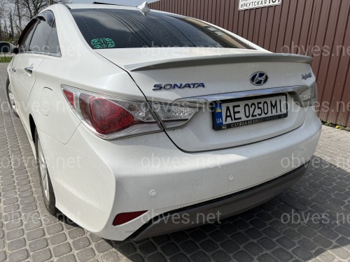 Спойлер лип Hyundai Sonata YF 2010-2015 ABS пластик под покраску