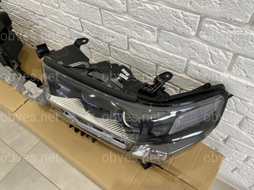 Full Led фары Executive Black Toyota Land Cruiser 200 2016-