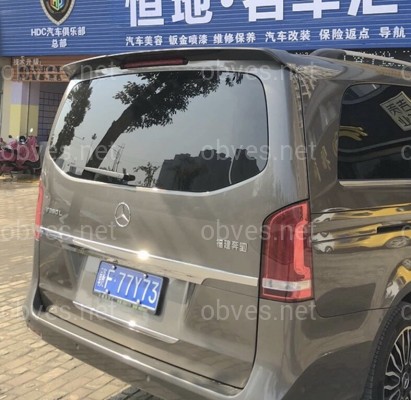 Спойлер на заднюю дверь ЛЯДА Mercedes Benz Vito W447 ABS пластик под покраску Спойлер на заднюю дверь ЛЯДА Mercedes Benz Vito W447 ABS пластик под покраску