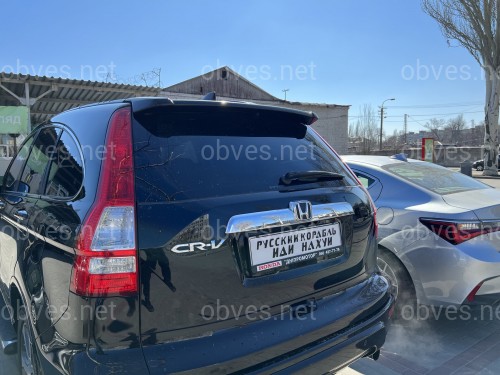 Спойлер козырек Honda CRV 2006-2012 ABS пластик под покраску Спойлер козырек Honda CRV 2006-2012 ABS пластик под покраску