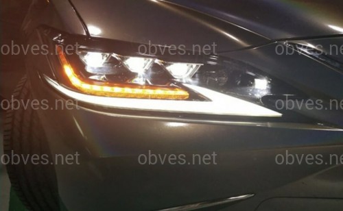 Фары Full Led 3 линзы Lexus ES 2018+ комплект левая + правая 2шт