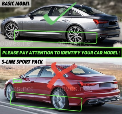 Брызговики Audi A6 C8 2018-2022 СЕДАН / УНИВЕРСАЛ комплект 4 шт. Брызговики Audi A6 C8 2018-2022 СЕДАН / УНИВЕРСАЛ комплект 4 шт.