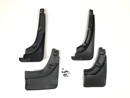 Брызговики под расширители арок Toyota Rav-4 2006-2012 комплект 4 шт. Брызговики под расширители арок Toyota Rav-4 2006-2012 комплект 4 шт.