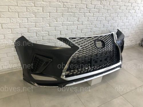 Бампер передний комплектный F-Sport Lexus RX 2019-2022