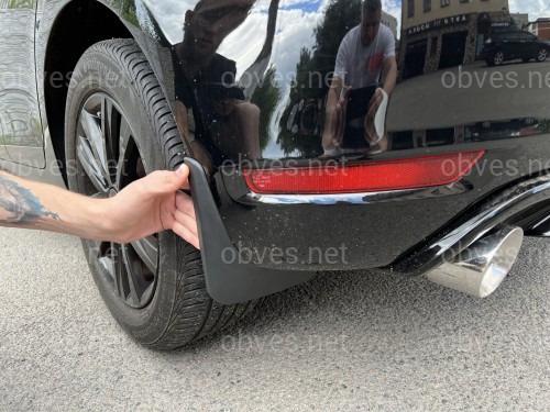 Брызговики Volkswagen Golf 6 хетчбек 2008-2012, комплект 4шт Брызговики Volkswagen Golf 6 хетчбек 2008-2012, комплект 4шт