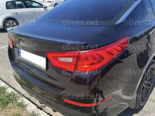 Спойлер лип на багажник Kia Optima 2014-2015 ABS пластик под покраску Спойлер лип на багажник Kia Optima 2014-2015 ABS пластик под покраску