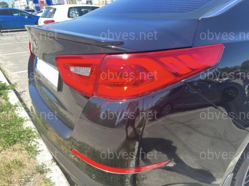 Спойлер лип на багажник Kia Optima 2014-2015 ABS пластик под покраску Спойлер лип на багажник Kia Optima 2014-2015 ABS пластик под покраску