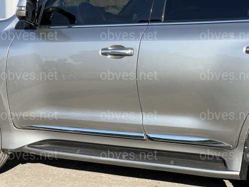 Хромированные молдинги на двери Lexus LX 570 / 450D 2015- Хромированные молдинги на двери Lexus LX 570 / 450D 2015-