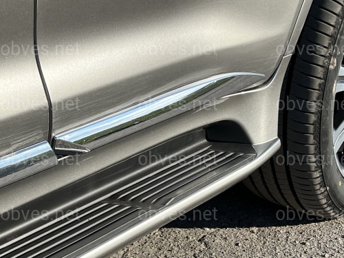 Хромированные молдинги на двери Lexus LX 570 / 450D 2015- Хромированные молдинги на двери Lexus LX 570 / 450D 2015-