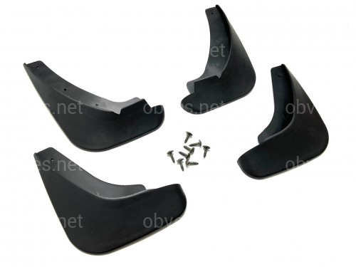 Брызговики Mazda 3 2003-2008 комплект 4шт Брызговики Mazda 3 2003-2008 комплект 4шт