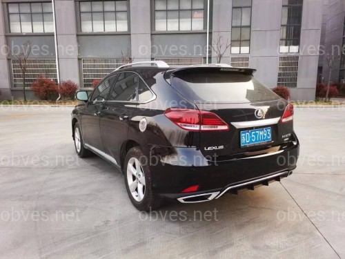 Задний бампер Lexus RX 2009-2015 в стиле 2016+