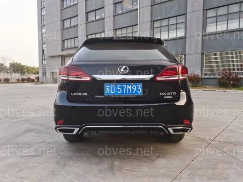 Задний бампер Lexus RX 2009-2015 в стиле 2016+