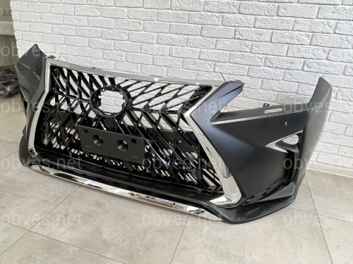 Бампер передний комплектный F-Sport с решеткой TRD Lexus RX 2015-2019 Бампер передний комплектный F-Sport с решеткой TRD Lexus RX 2015-2019