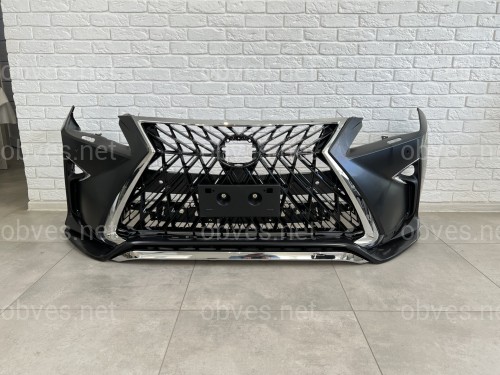 Бампер передний комплектный F-Sport с решеткой TRD Lexus RX 2015-2019 Бампер передний комплектный F-Sport с решеткой TRD Lexus RX 2015-2019
