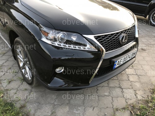 Бампер передний комплектный F-Sport Lexus RX рестайлинг 2012-2015