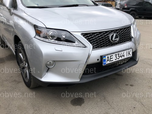 Бампер передний комплектный F-Sport Lexus RX рестайлинг 2012-2015