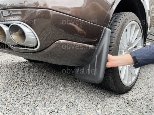 Брызговики Porsсhe Cayenne 957 2007-2009 (на GTS не подходит) комплект 4 шт Брызговики Porsсhe Cayenne 957 2007-2009 (на GTS не подходит) комплект 4 шт