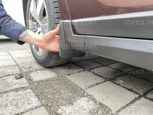 Брызговики Peugeot 2008 2013-2019, комплект 4шт.