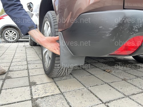 Брызговики Peugeot 2008 2013-2019, комплект 4шт.