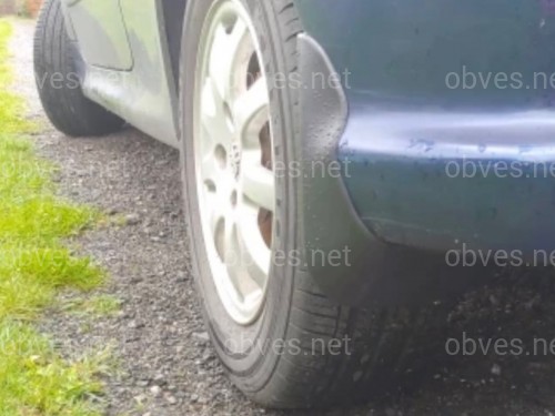 Брызговики Peugeot 206 хетчбек 2004-2008, комплект 4шт. Брызговики Peugeot 206 хетчбек 2004-2008, комплект 4шт.