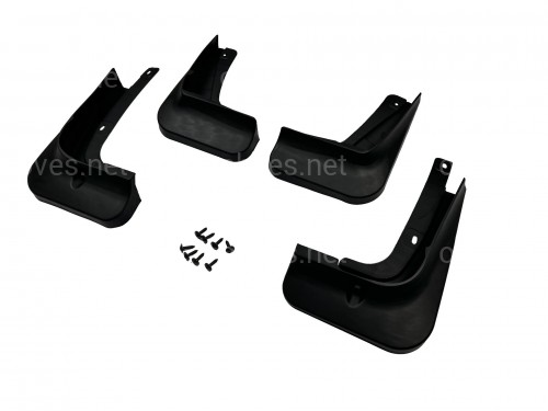 Брызговики Volkswagen ID.6 2020+, комплект 4шт.