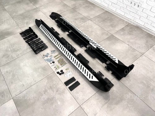 Пороги боковые OEM подножки BMW X4 F26 2014-2018 2шт.