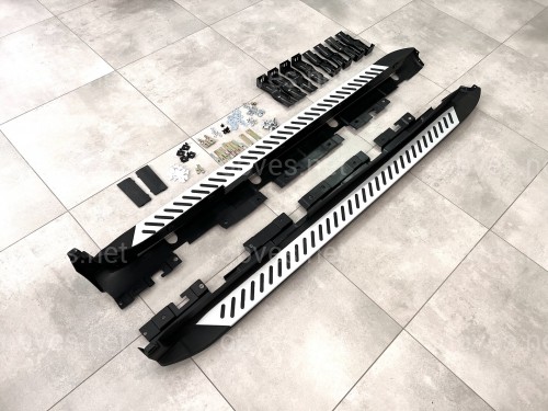 Пороги боковые OEM подножки BMW X4 F26 2014-2018 2шт.