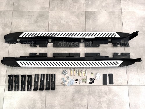 Пороги боковые OEM подножки BMW X4 F26 2014-2018 2шт.